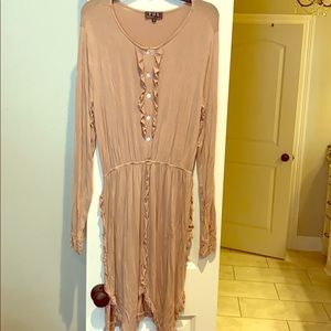 Ruffled BoHo dress